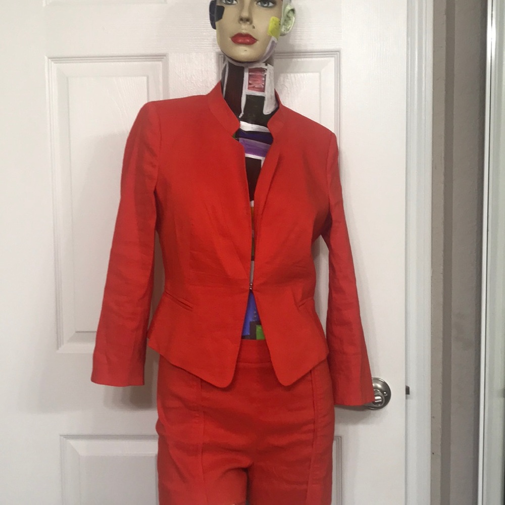 Bebe blazer and short set